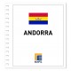 Andorra española 1928/2008 Juego hojas ilustrado