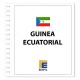 Guinea Ecuatorial 2012 Juego hojas ilustrado. Color
