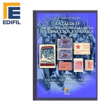 SELLOS LOCALES GUERRA CIVIL española Tomo VI (1936-1939) Asturias-Vascongadas-Navarra-Aragón-Canarias-África. Julio Allepuz