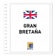 Gran Bretaña 2001/2005. Juego hojas ilustrado