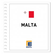 Malta 2001/2005. Juego hojas ilustrado. Color