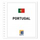 Portugal 2001/2005. Juego hojas ilustrado. Color