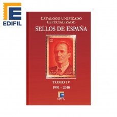 Catálogo Unificado Especializado de Sellos de España Serie Burdeos Tomo IV