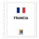 Francia Suplemento 2012 sellos ilustrado. Color