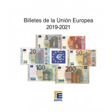 Billetes de la Unión Europa 2019-2021
