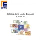 Álbum para billetes 2012-2017 (Firma M. Draghi)
