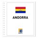 Andorra Correo Francés EDIFIL Suplemento 2024 ilustrado. Color