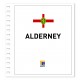 Alderney 1983/2000 Juego hojas ilustrado