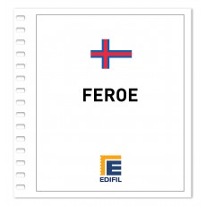 Feroe 2001/2005. Juego hojas ilustrado. Color