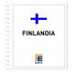 Finlandia 1991/2000. Juego hojas ilustrado