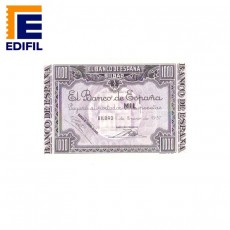 Álbum Billetes no emitidos con matriz de Bilbao, 1937