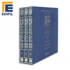 Álvaro Martínez Pinna. Manual de las emisiones de los sellos de España. Años 1939-1950. Obra completa (Con estuche)